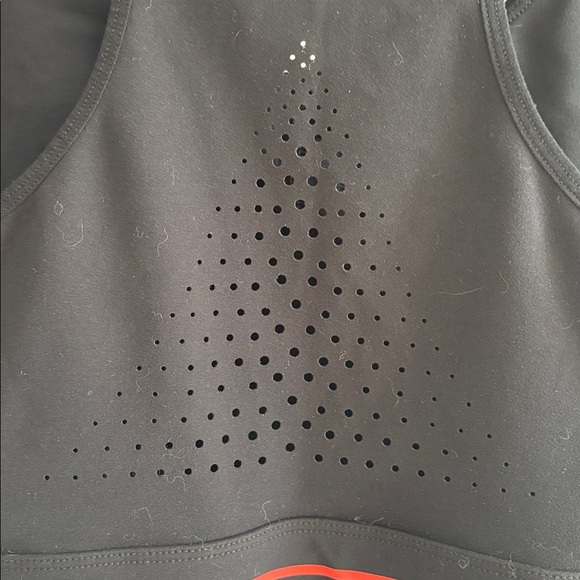 Peloton Black Racerback Sports Bra - Picture 4 of 6